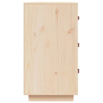 vidaXL Sideboard Sideboard 80x40x75 cm Massivholz Kiefer (1 St)