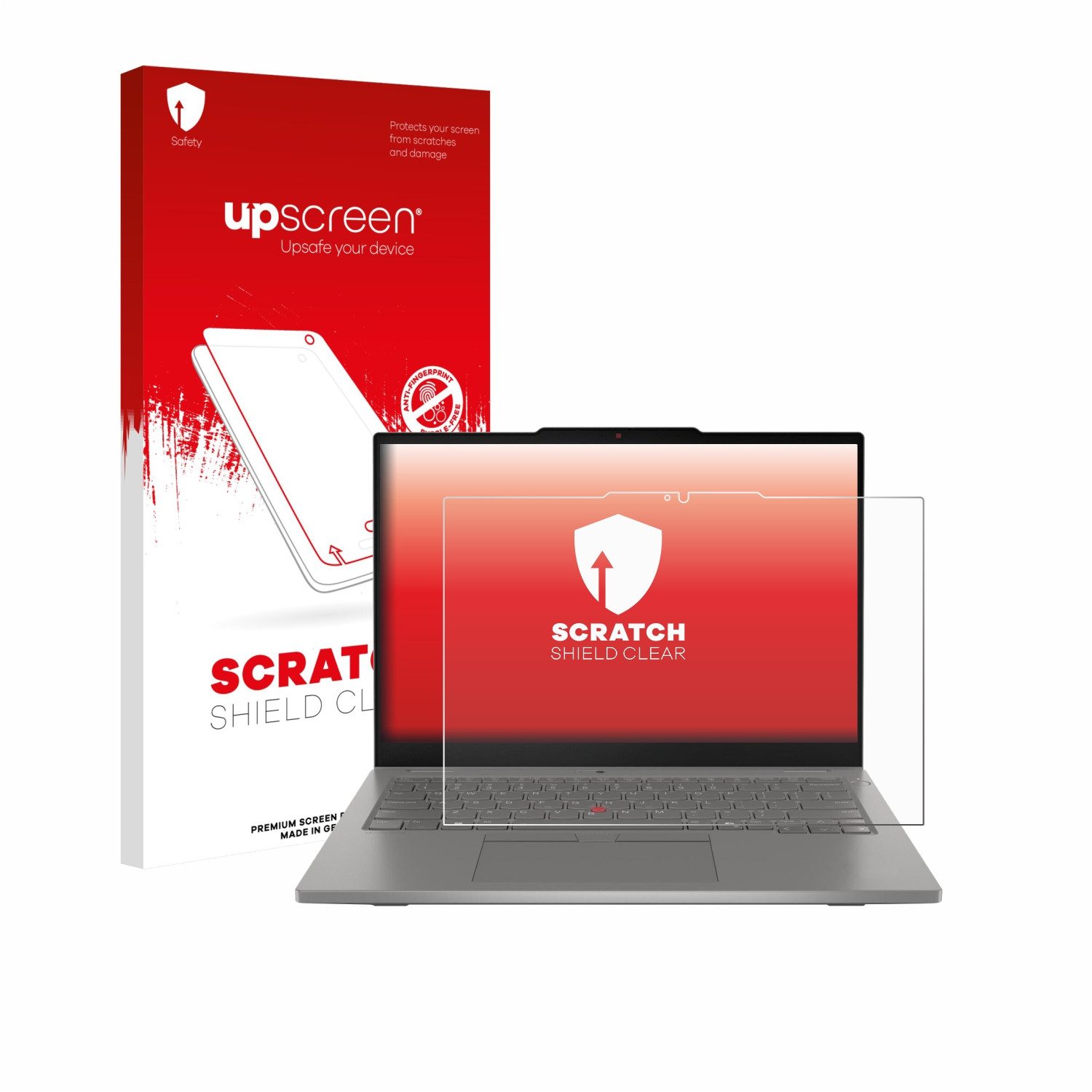 upscreen Displayschutzfolie Schutzfolie für Lenovo ThinkPad L13 2-in-1 Gen 6, Displayschutz Schutz Folie Klar Transparent