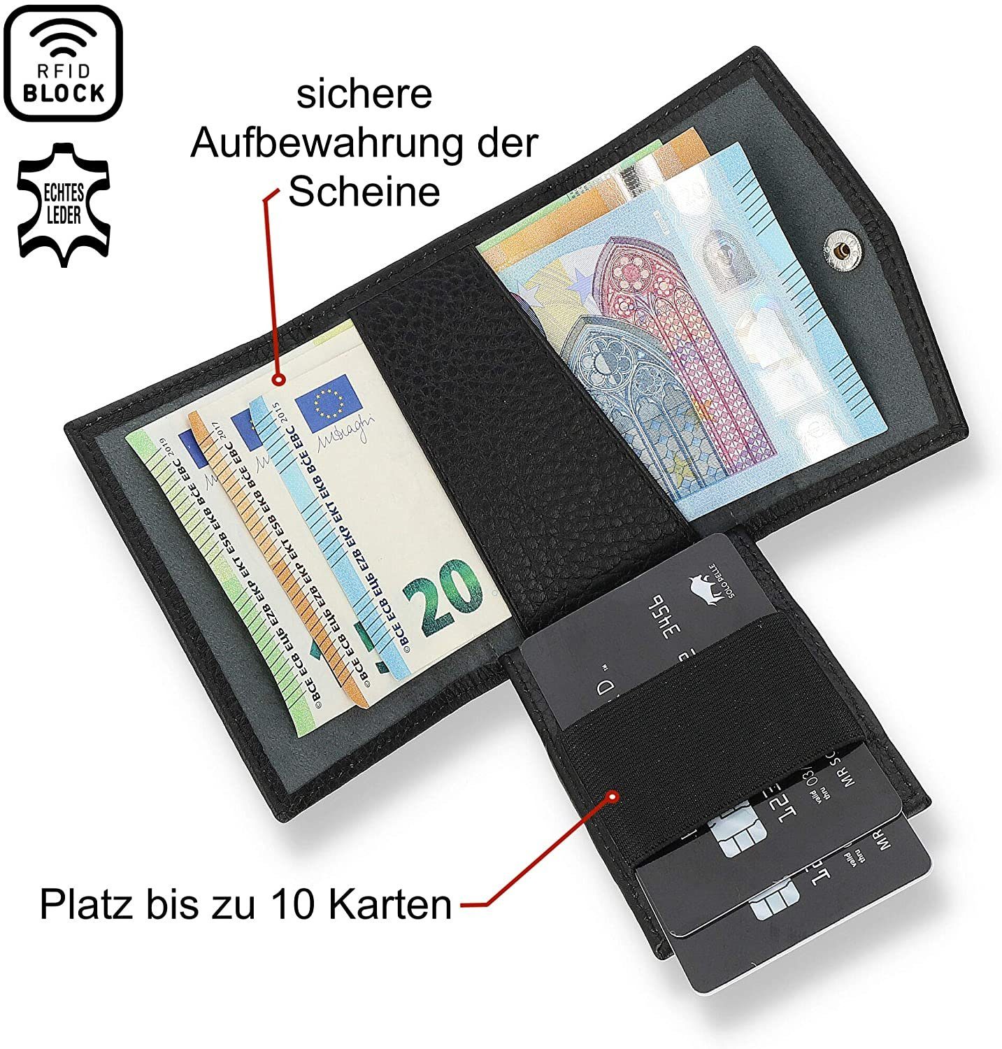 Solo Pelle Geldbörse Slim Wallet mit günstig online kaufen