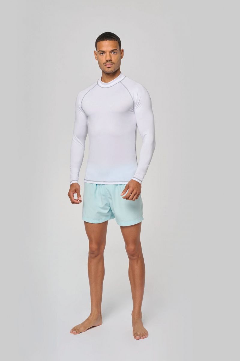 Proact Trainingsshirt Herren-Funktionsshirt mit langen Ärmeln und UV-Schutz