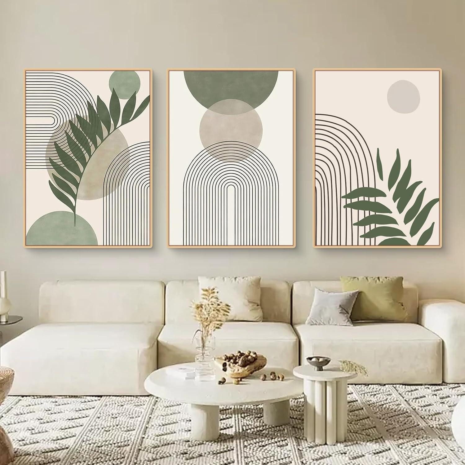 Uixxducc Poster 3-teiliges Boho Bilder Set günstig online kaufen