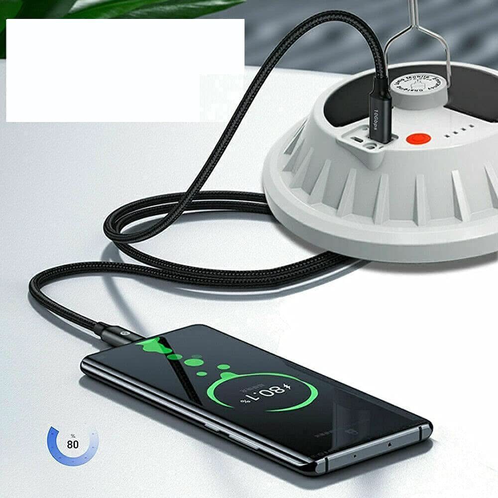 Power Campingleuchte für Wandern, Laterne Handy mit Power Solarleuchte LED Solar Wasserdichte Notladung LED Bank Camping USB 5 Bank, Wiederaufladbare Bedee Camping, Hängende Fernbedienung, IPX7 Modi Campinglampe