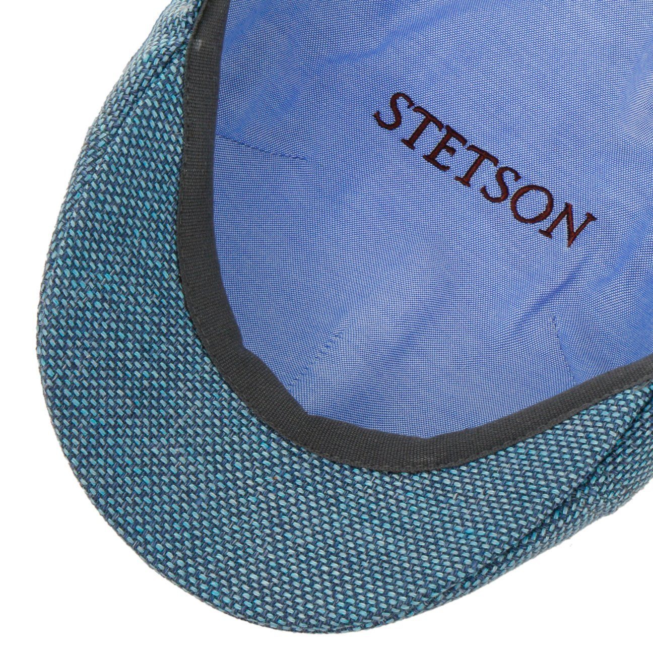 Schirm, Stetson mit EU Flat Schirmmütze Made the blau Cap (1-St) in