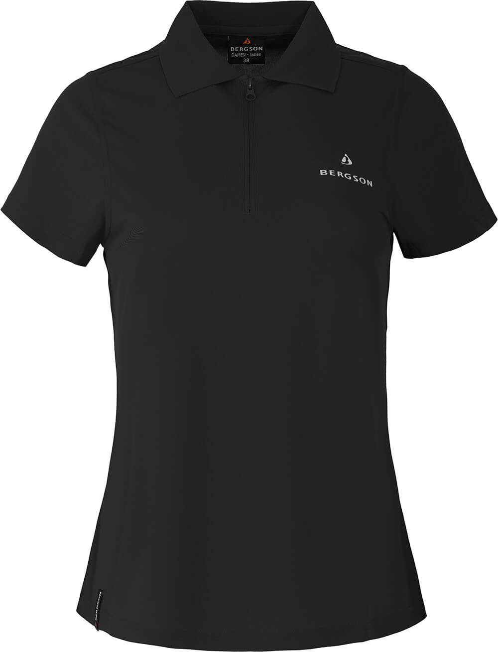 Bergson T-Shirt SHONA Damen Polo-Shirt, Reißverschluss, günstig online kaufen