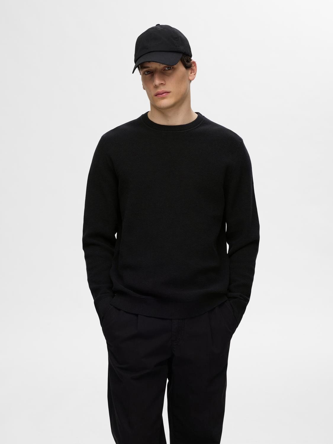 SELECTED HOMME Strickpullover SLHROSS LS KNIT günstig online kaufen