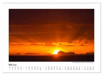 CALVENDO Wandkalender Magisches Nordland. Eine Reise in das Herz Skandinaviens (Premium, hochwertiger DIN A2 Wandkalender 2023, Kunstdruck in Hochglanz)