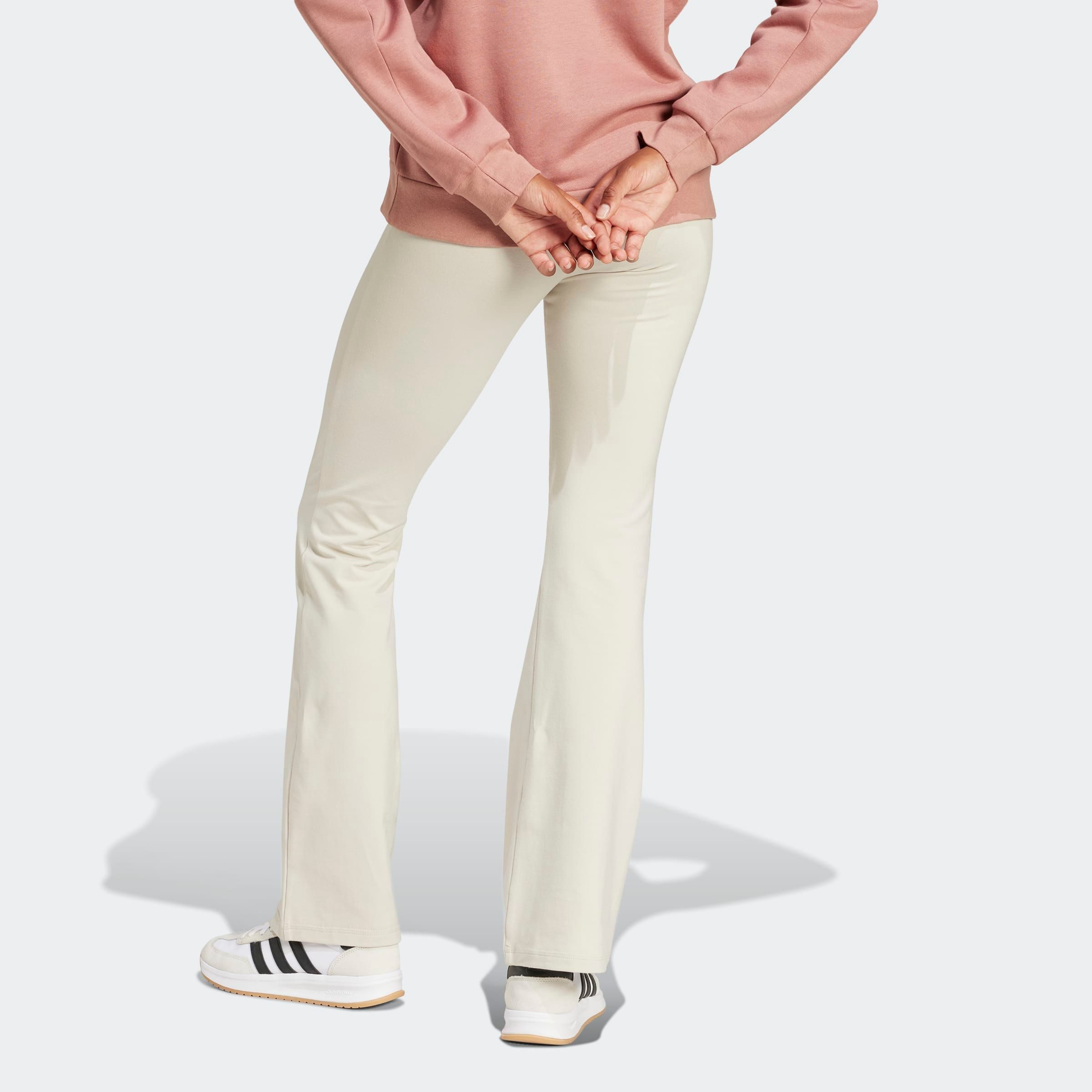 adidas Sportswear Leggings W SL SJ FLARLEG (1-tlg) Hoher Bund, ausgestellte günstig online kaufen