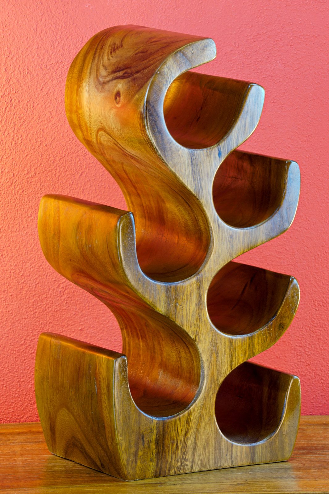 Kinaree Weinregal XL Holz Weinregal, Massivholz, Akazie, Natur, verschieden günstig online kaufen