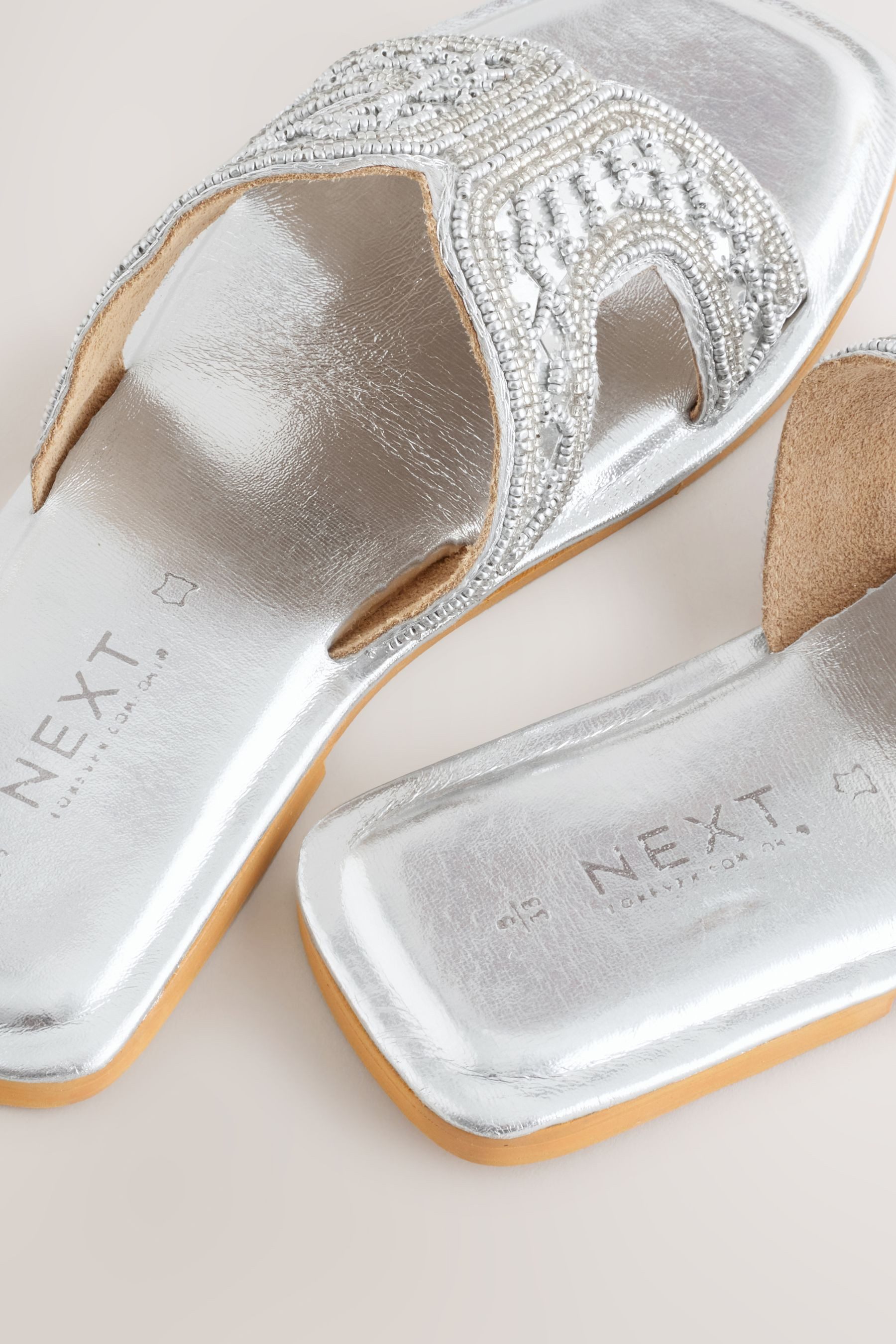 Next Forever Comfort® verzierte Pantoletten Pantolette (1-tlg)