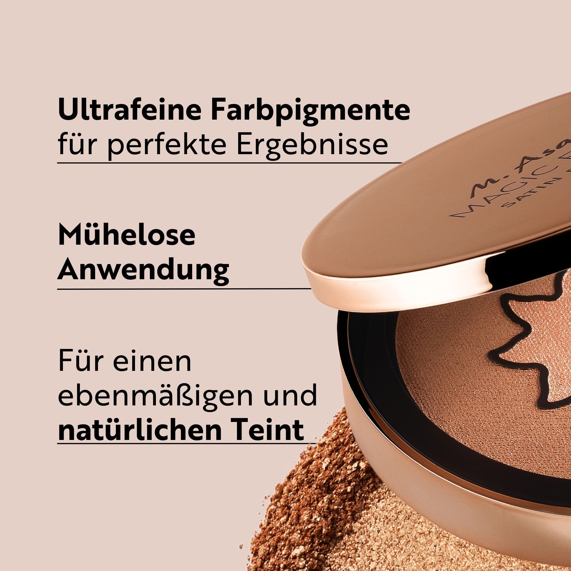 asambeauty Bronzer M. Asam MAGIC FINISH Satin Bronzer Deep (6,5g)