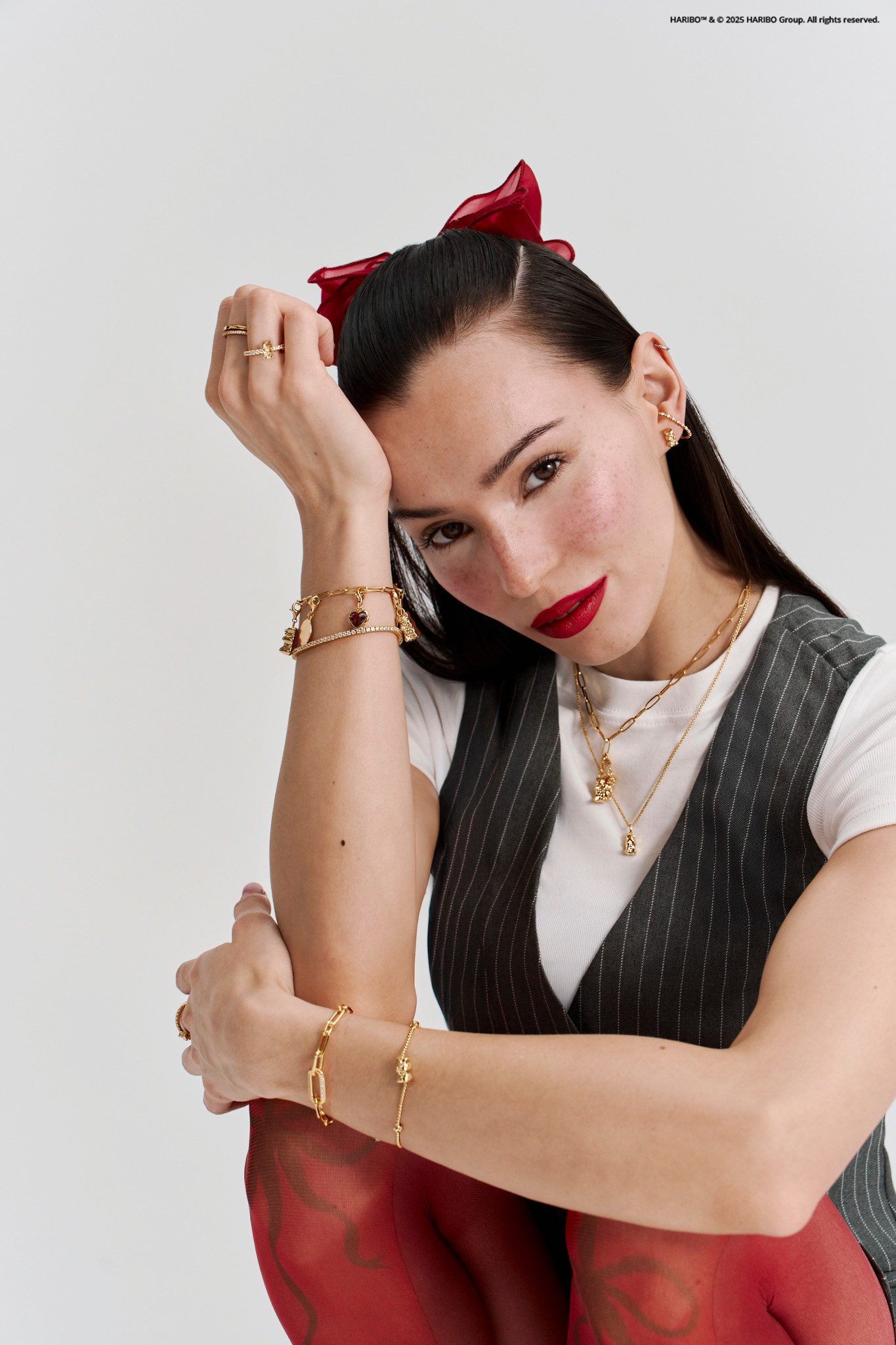 THOMAS SABO Kette mit Anhänger THOMAS SABO x HARIBO: Kette mit Goldbär günstig online kaufen