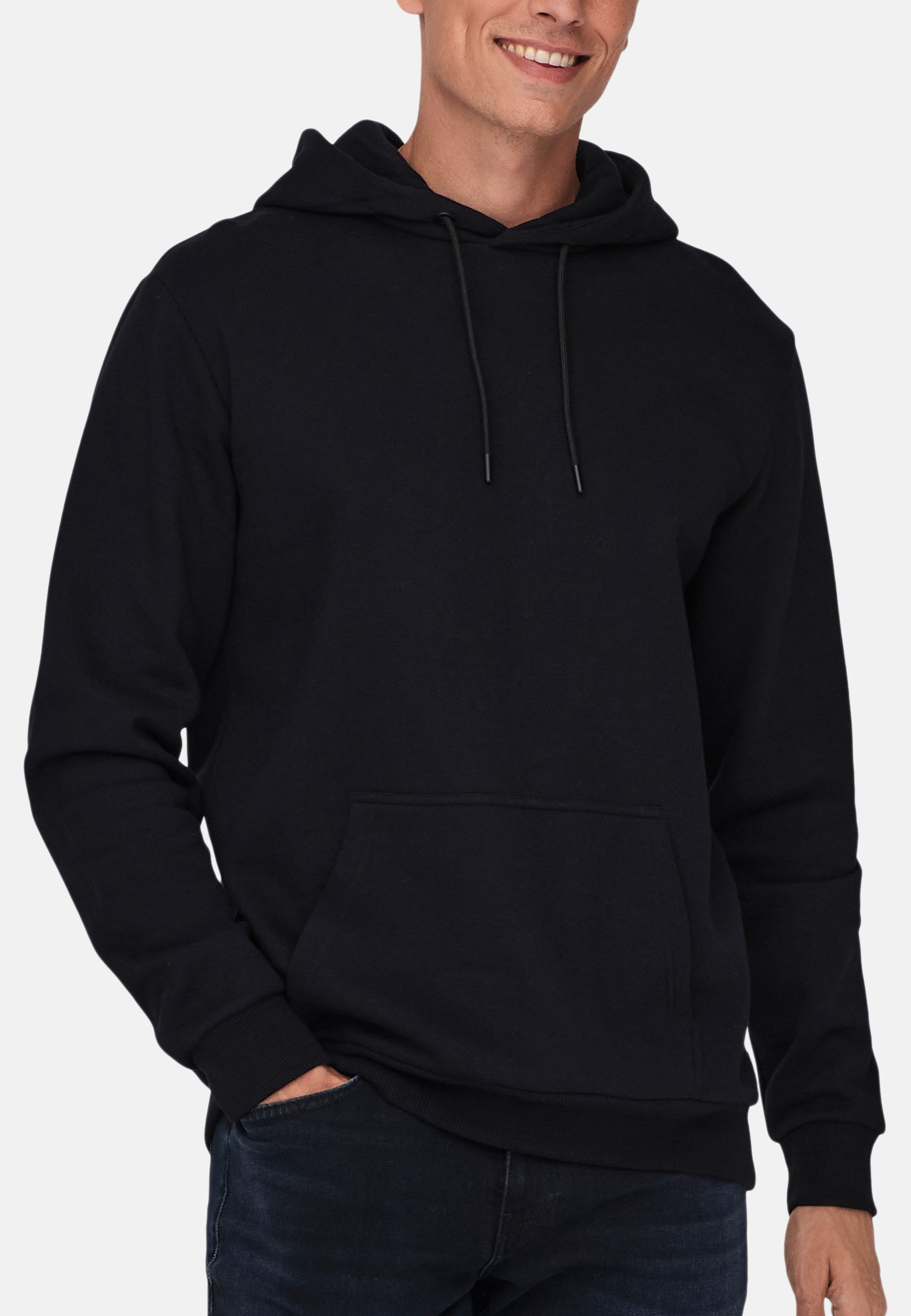 ONLY & SONS Hoodie 2er Pack Ceres (Spar-Set, 2-tlg) Sweatshirt / Hoodie - Baumwolle - Atmungsaktiv