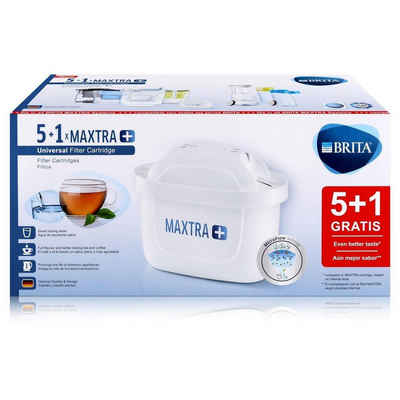 BRITA Wasserfilter Brita Maxtra+ Filterkartusche - Volles Aroma bei Tee und Kaffee 5+1