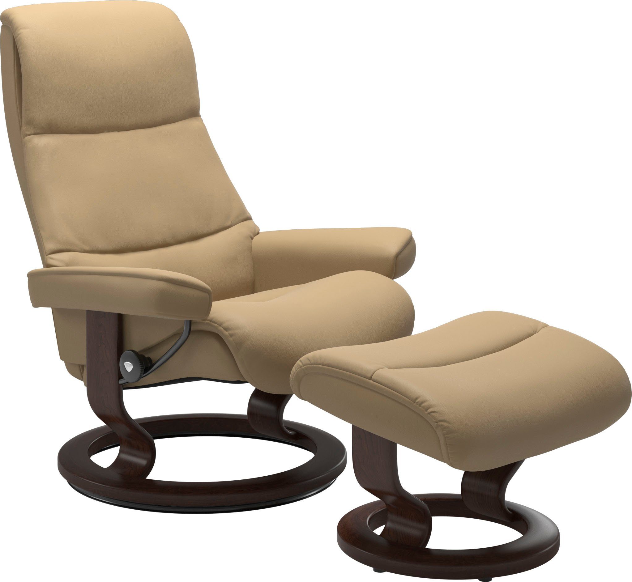 Stressless® Relaxsessel View, mit Classic Base, Größe S,Gestell Braun