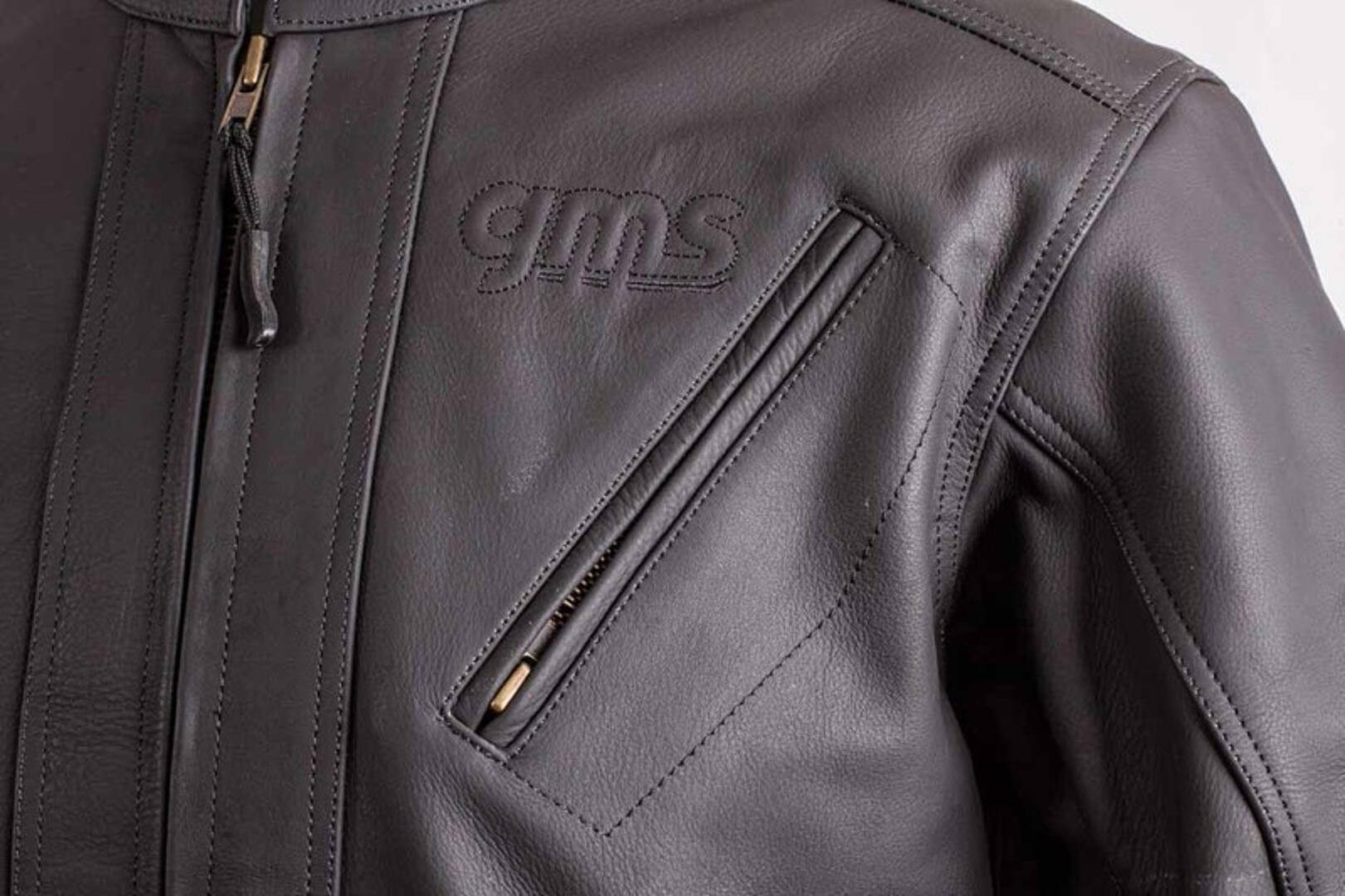 gms Motorradjacke GMS Panther Motorrad Lederjacke