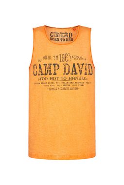 CAMP DAVID Tanktop aus Baumwolle