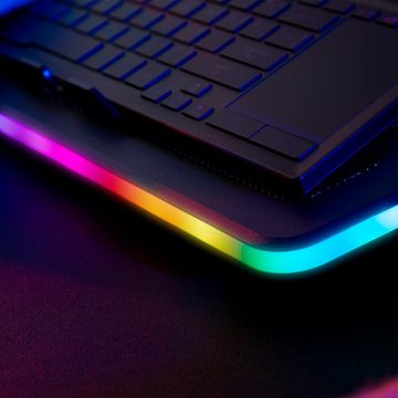 KLIM Notebook-Kühler Ultimate, RGB Beleuchtung, für 11 bis 17 Zoll Laptops