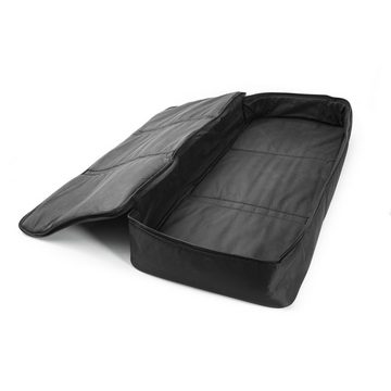 MUSIC STORE Piano-Transporttasche (Keyboardtasche KC-23 II, 108x45x18cm, Schwarz, Zubehörfach, Reißverschlüsse, 20mm Polsterung, Kompatibel mit Yamaha PSR-SX700, SX900, S775, S975, S770, S970, S750, S950), Keyboardtasche, Yamaha PSR-SX700, Yamaha PSR-SX900