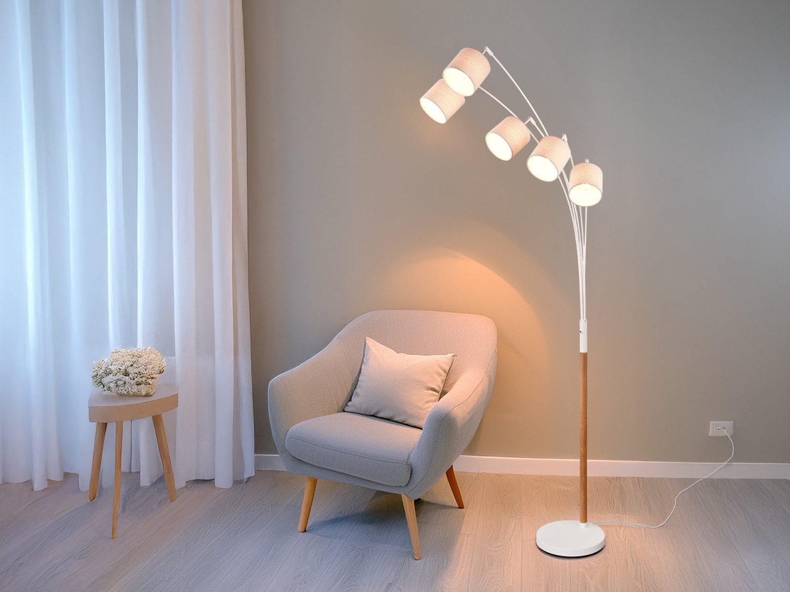 meineWunschleuchte Bogenlampen, ohne Leuchtmittel, große ausgefallen-e Boge günstig online kaufen