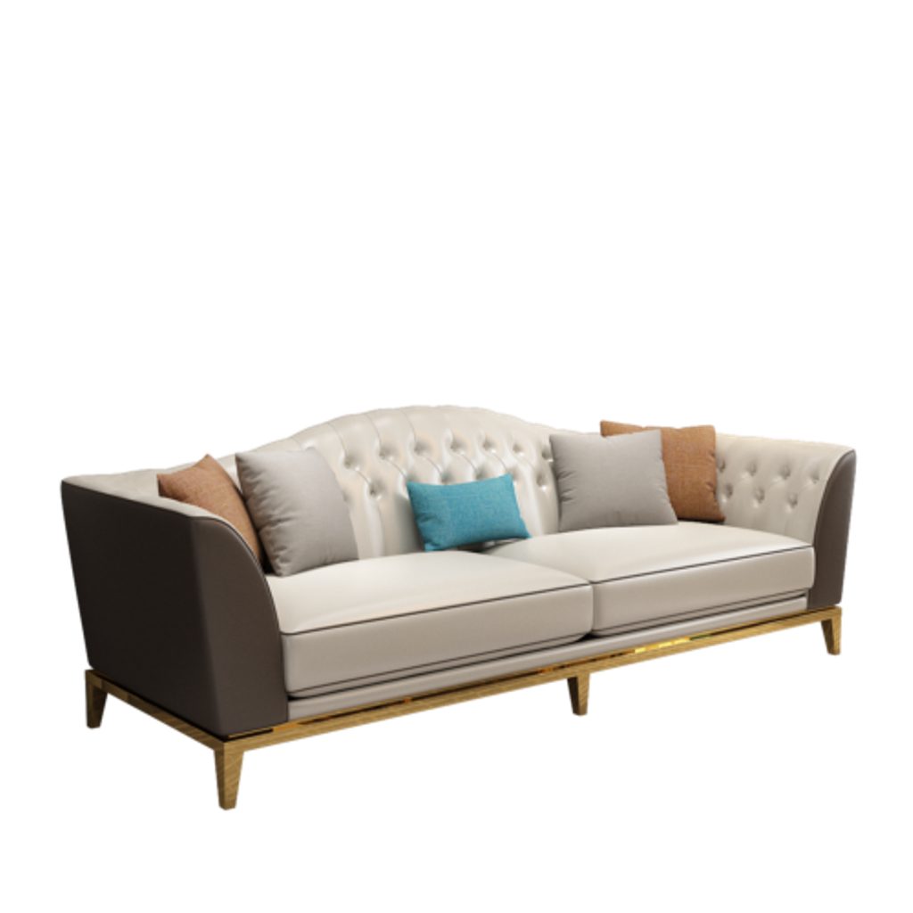 JVmoebel Wohnzimmer-Set, Chesterfield Luxus Sofa Couch Polster Sitz Leder Garnitur 3+2+1