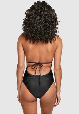 URBAN CLASSICS Badeanzug Urban Classics Damen Ladies Recycled Triangle Swimsuit