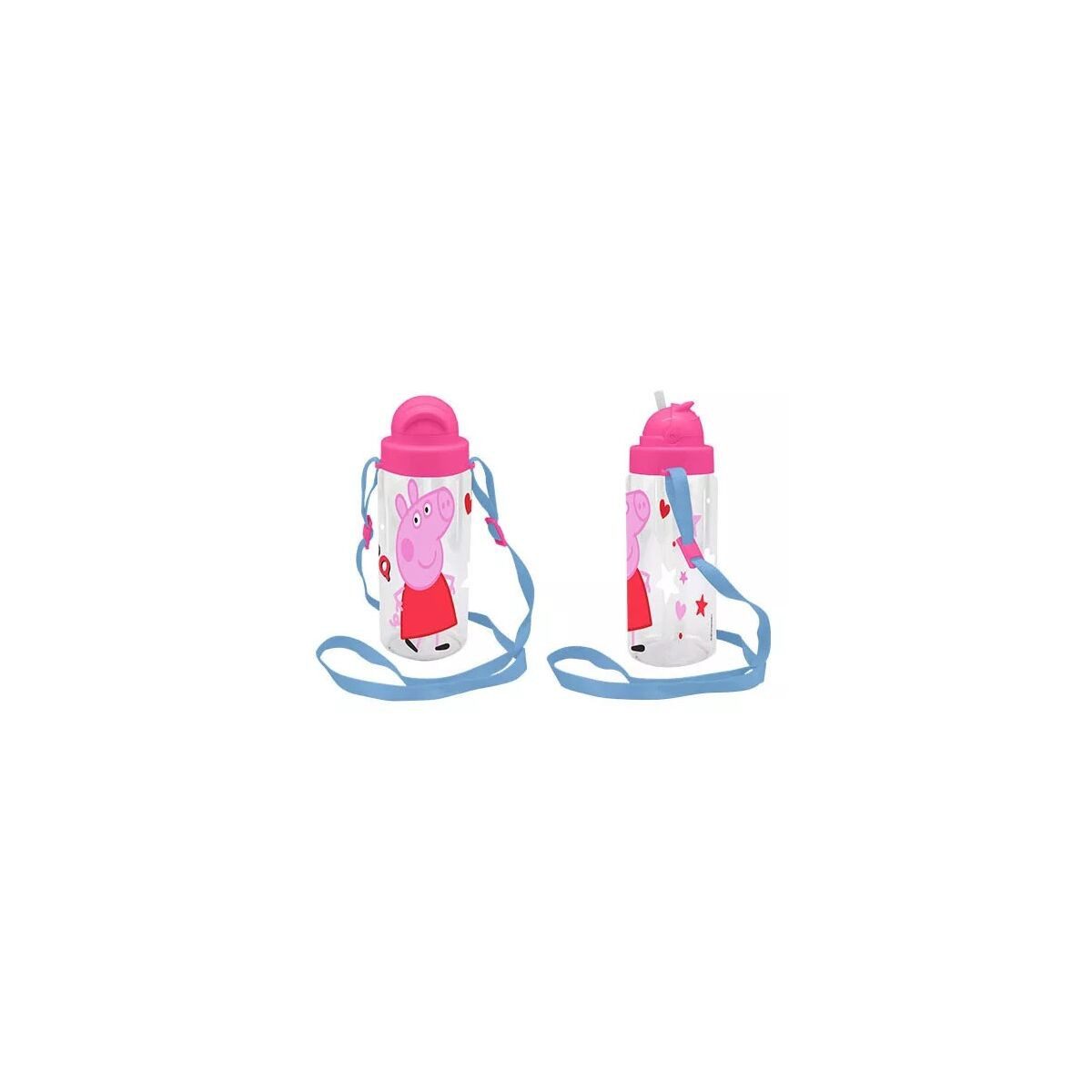 Peppa Pig Trinkflasche Peppa Wutz Star tritan Plastikflasche 500 ml