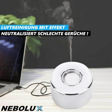 MAVURA Luftbefeuchter NEBOLUX Vernebler Nebelmacher Luftbefeuchter Dampferzeuger Ultraschall, Nebelerzeuger Aquarium Nebler Nebelmaschine Diffuser Wassernebel