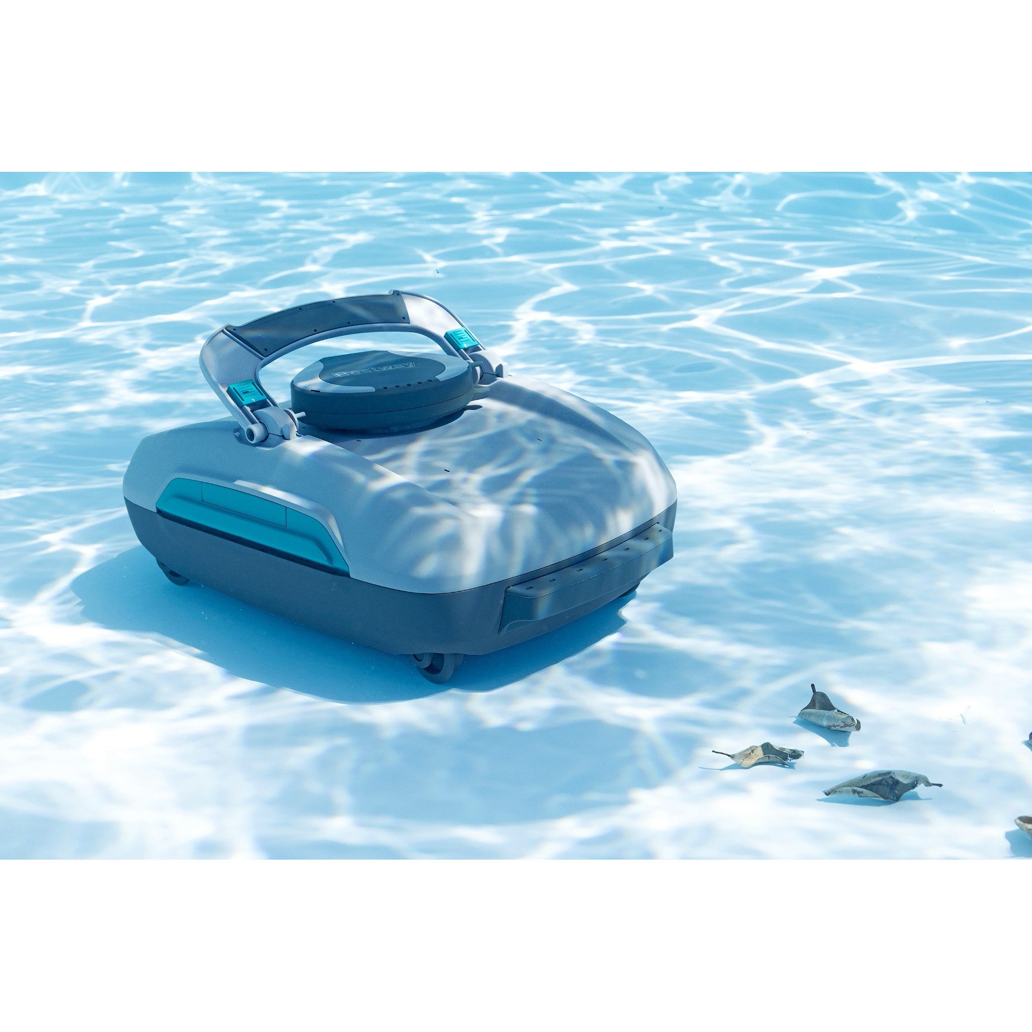 Bestway Poolroboter Auto Poolroboter Aquatronix G300 mit Oberflächenskimmer, für Reinigung von Poolboden und Wasseroberfläche
