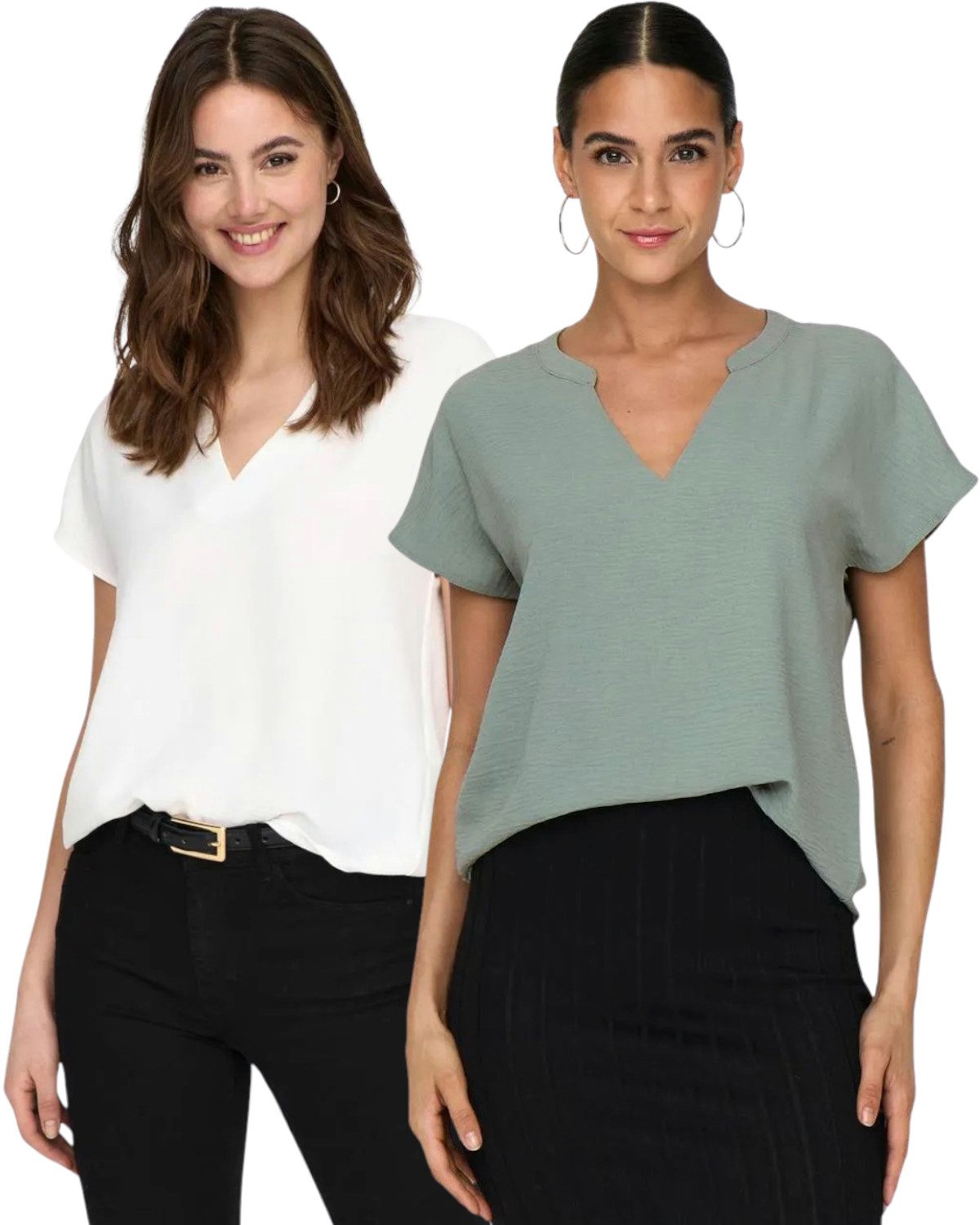 Jaquelin de Young Blusenshirt (2er-Pack) JDY günstig online kaufen