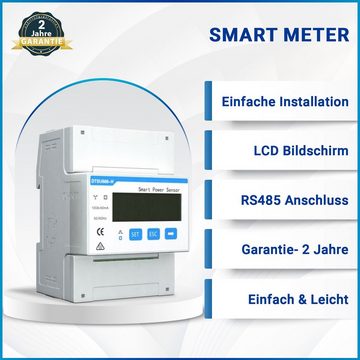 SOLAR-HOOK etm Solaranlage 4300W Photovoltaik Solaranlage mit 10x430W Bifaziale Solarmodle, Huawei SUN2000 4KTL M1 HC Hybrid Wechselrichter