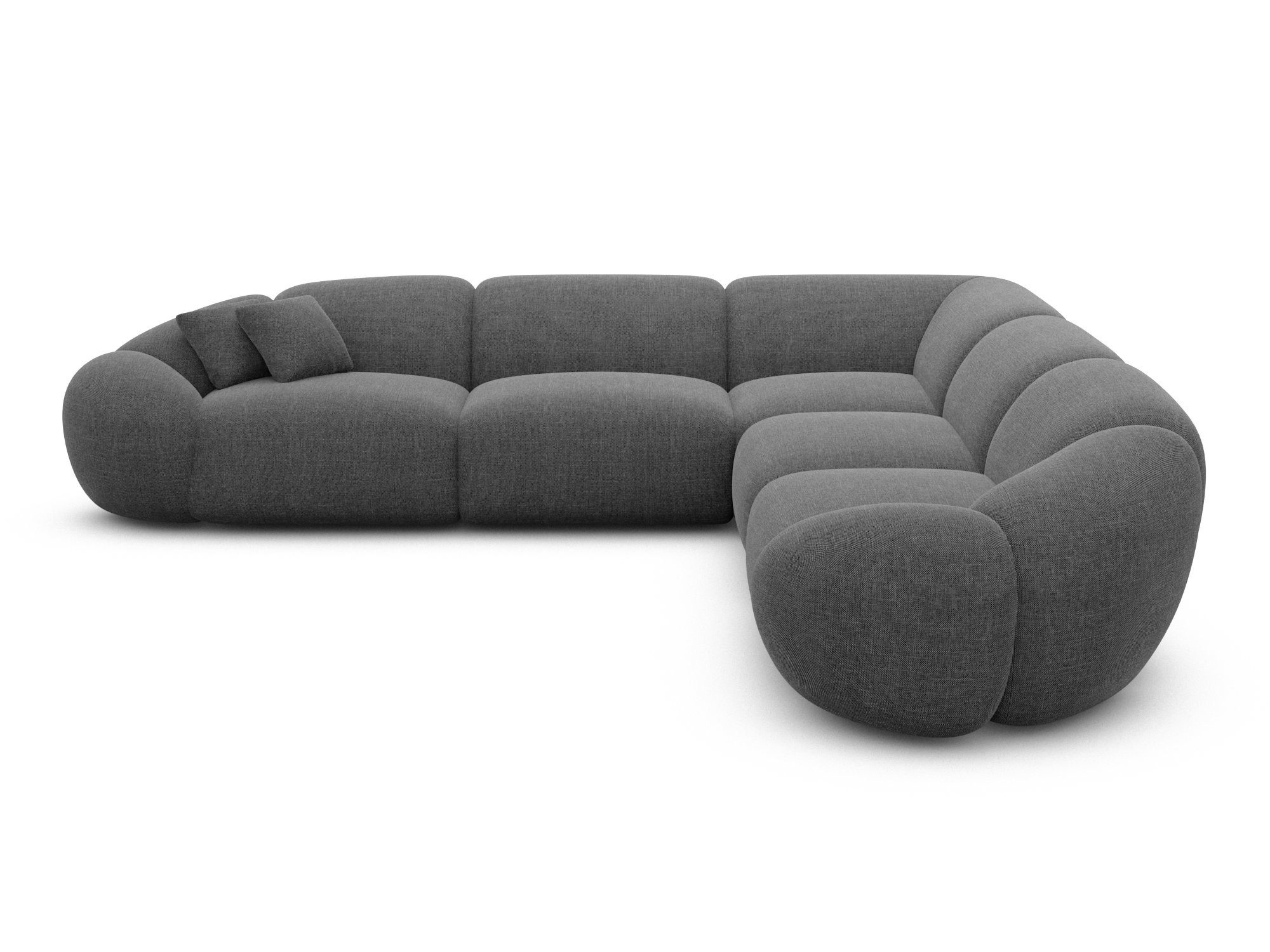 Sofa Dreams Ecksofa Ecksofa Solverde L-Form aus Stoff, Ecksofa, L-Form, Zeitloser Look in L-Form, 2 Zierkissen inklusive