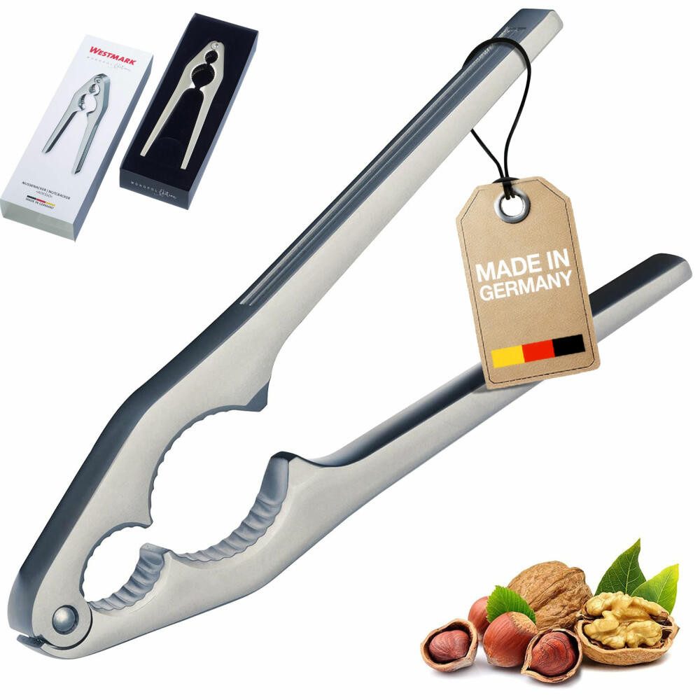 WESTMARK Nussknacker Adesso, Monopol Edition, edelmattiert, Made in Germany, hochwertig, robust
