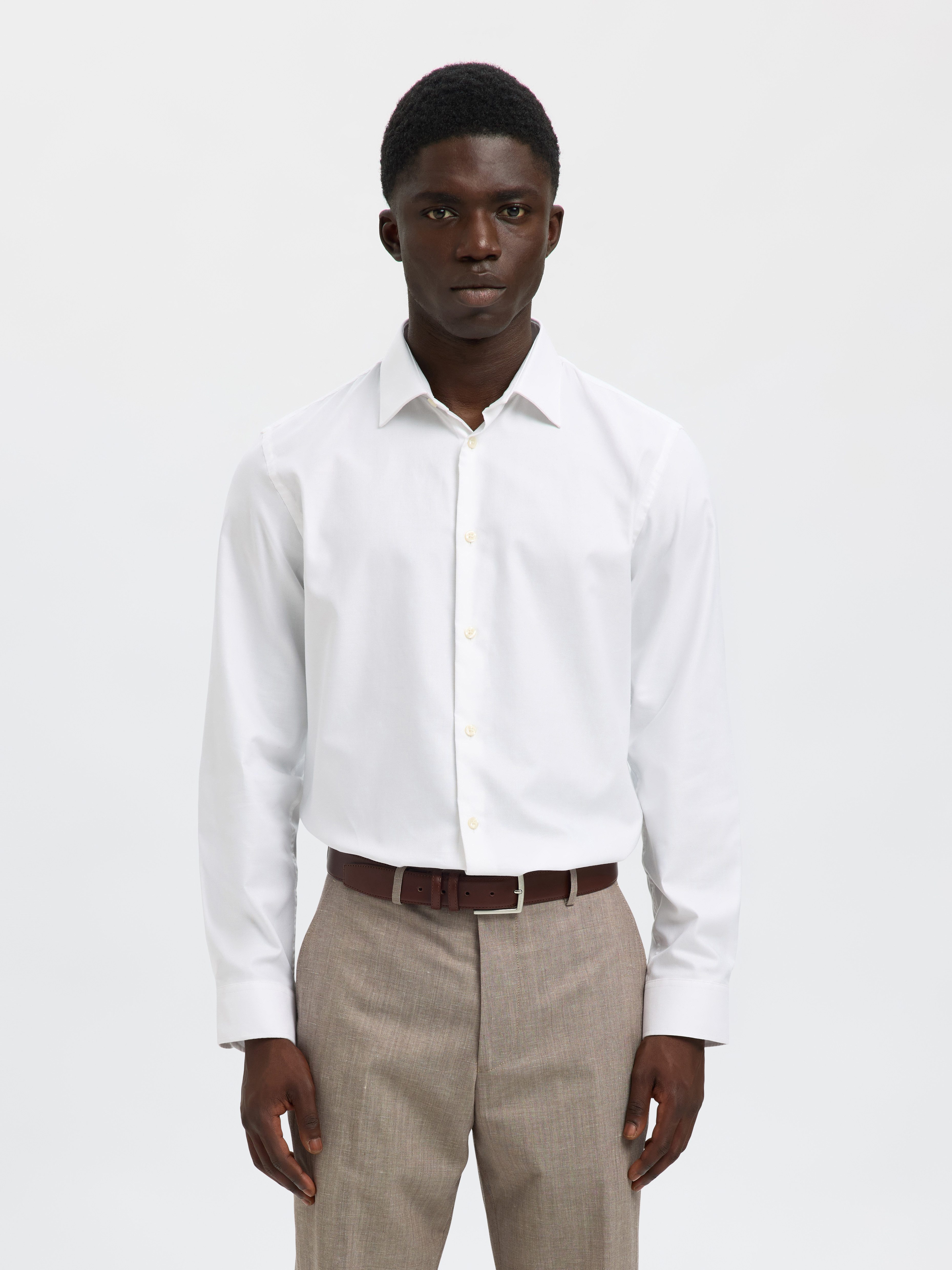 Selected Langarmhemd SLHSLIMCLARK SHIRT LS NOOS günstig online kaufen