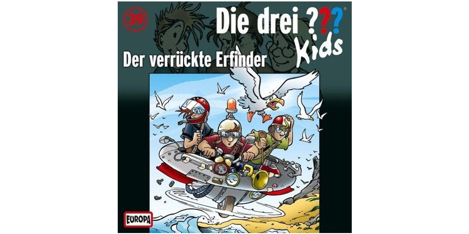 United Soft Media Hörspiel-CD Die drei ???-Kids - Der verrückte Erfinder, Audio-CD