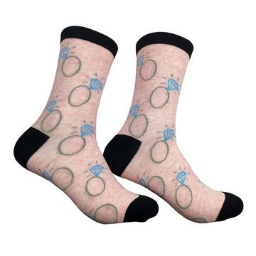 KIKI ABS-Socken Hochzeitsgeschenk Socken, für Komfortsocken für Freund (2-Paar)