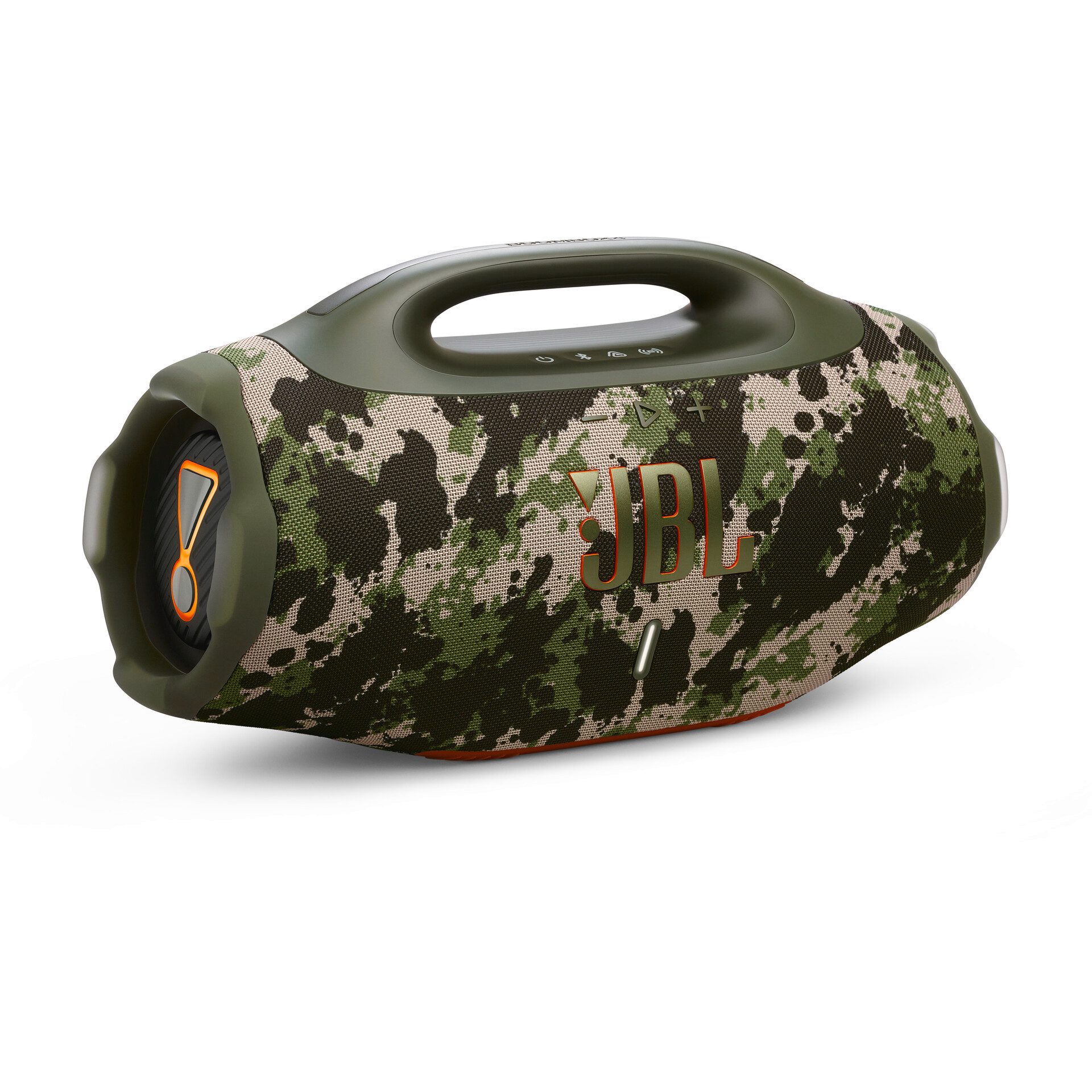 JBL Boombox 4 Bluetooth-Lautsprecher (Bluetooth, 65 W, Akku austauschbar für noch längeren Musikgenuss)