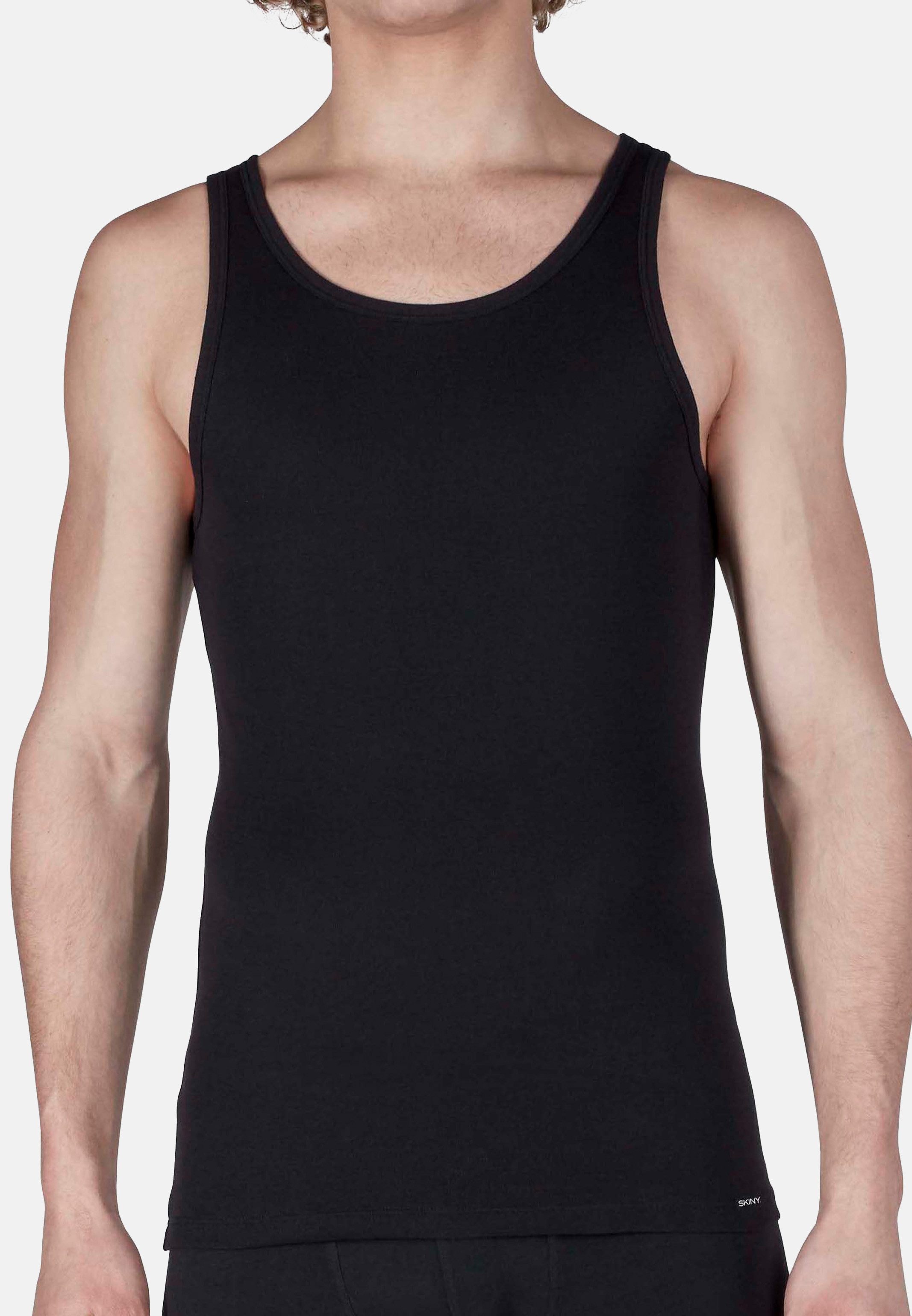 Skiny Unterhemd 2er Pack Basic (Spar-Set, 2-St) Unterhemd / Tanktop - Baumw günstig online kaufen