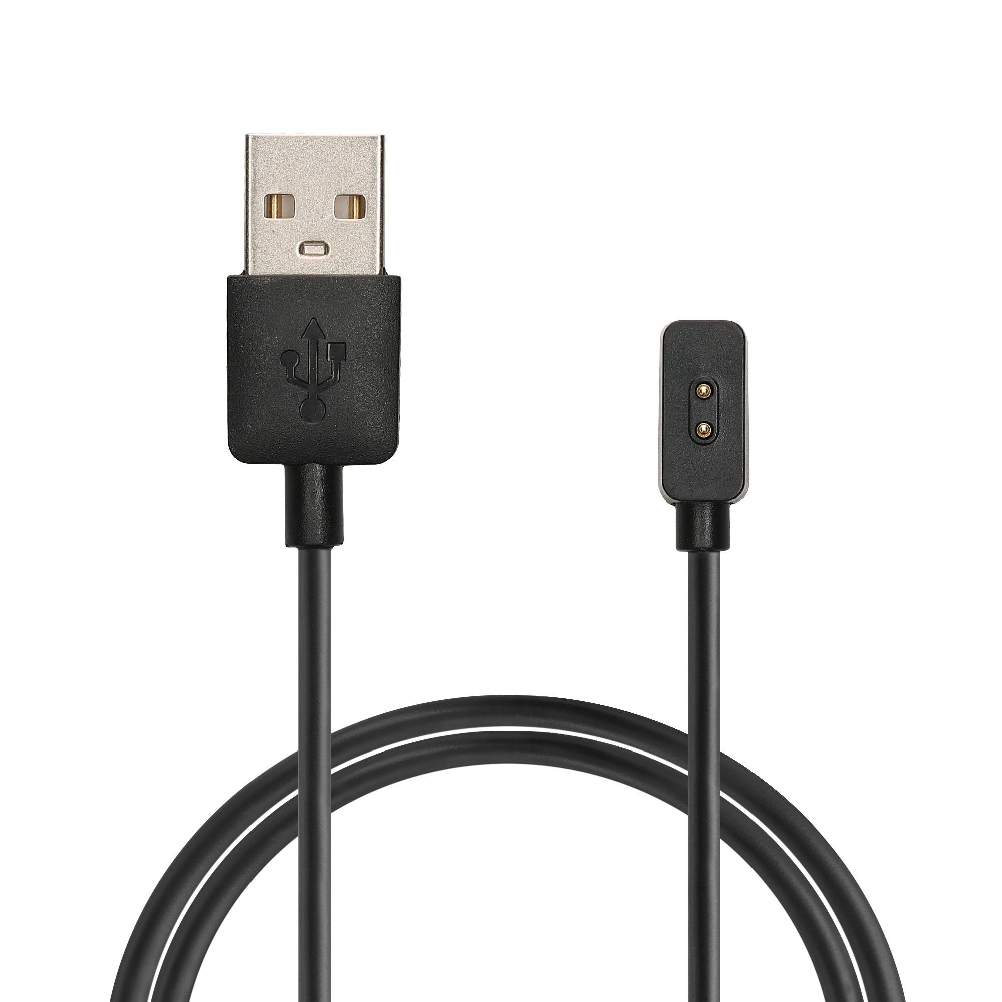 kwmobile Smartwatch Ladekabel für Xiaomi Redmi Watch 4 / Watch 3 Active / Lite USB-Ladegerät (1-tlg., USB Ladekabel für Smartwatch Aufladekabel - Fitnesstracker Ersatzkabel)