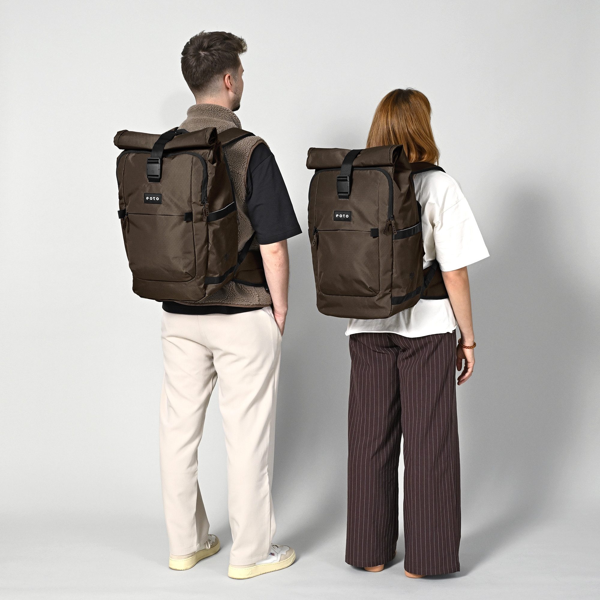 eoto Rucksack TALL41, Roll Top, ergonomisch, nachhaltig, 41 L (1-tlg)