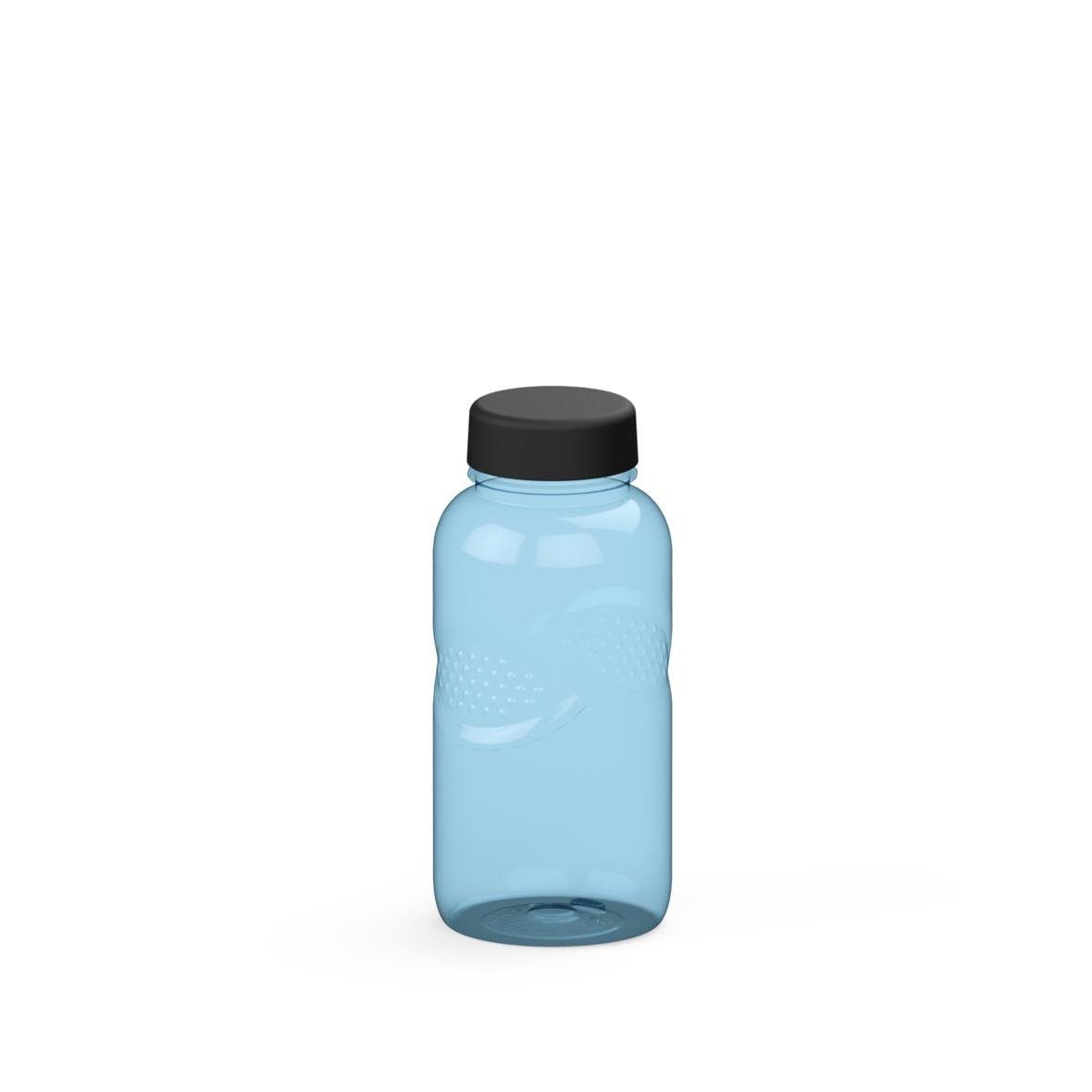 elasto Trinkflasche 500 ml Wasserflasche carve "Refresh" robuste Tritanflasche, Made in Germany, BPA-frei, Sportflasche, kohlensäurehaltige Getränke
