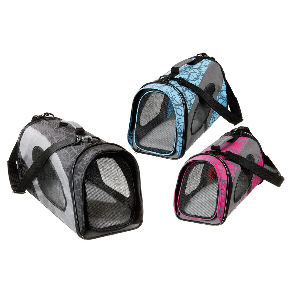 Karlie Tiertransporttasche Smart Carry Bag Transporttasche, Nylon, schwarz