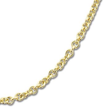 GoldDream Goldkette GoldDream Damen Colliers Halskette 50cm (Collier), Damen Colliers Halskette 50cm, 333 Gelbgold - 8 Karat, Farbe: goldfarb