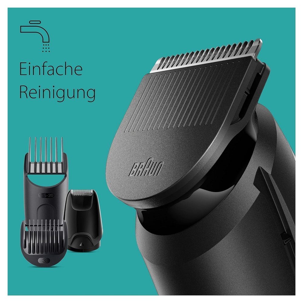 Bartschneider und Braun - - Multi-Grooming-Kit MGK3410 Haar-/Bartschneider schwarz Haar-