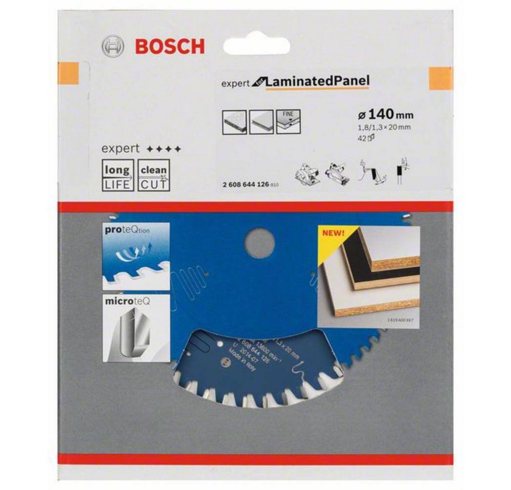 Thumbnail - BOSCH Kreissägeblatt Kreissägeblatt140 x 20 x 1.8 mm, 42