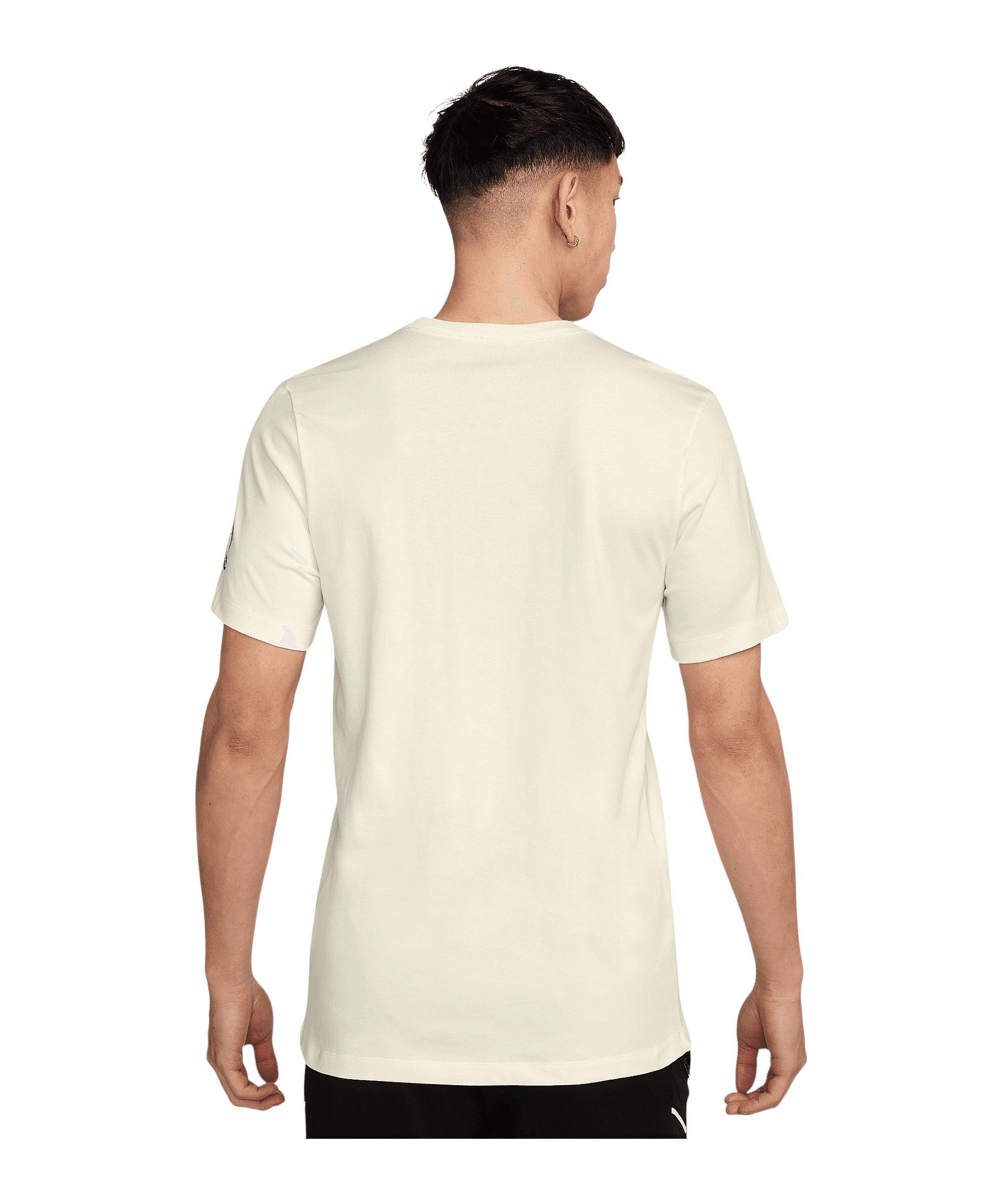 Nike T-Shirt Nike Performance Soccer T-Shirt Weiß Baumwolle günstig online kaufen