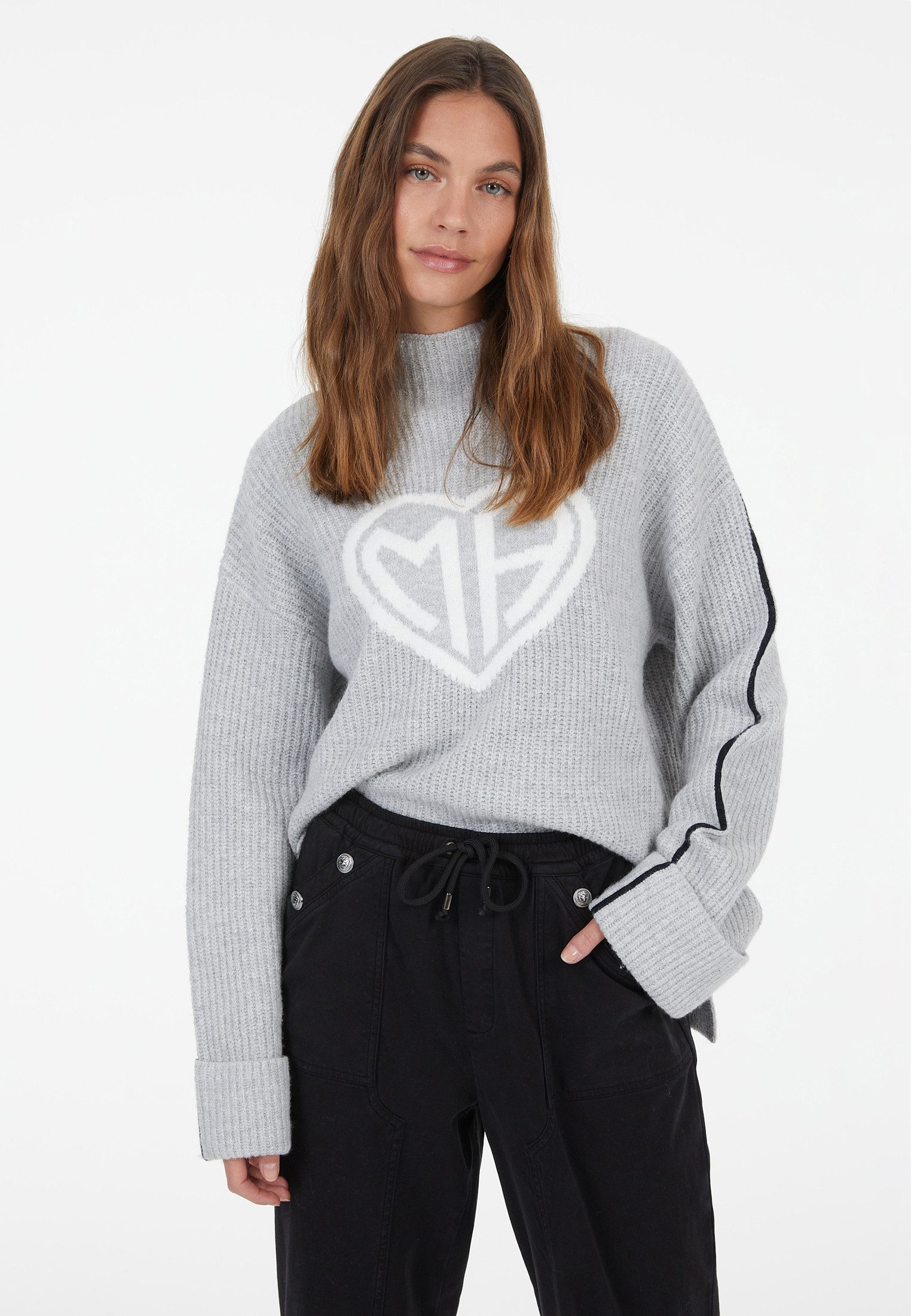 MARC AUREL Stehkragenpullover günstig online kaufen