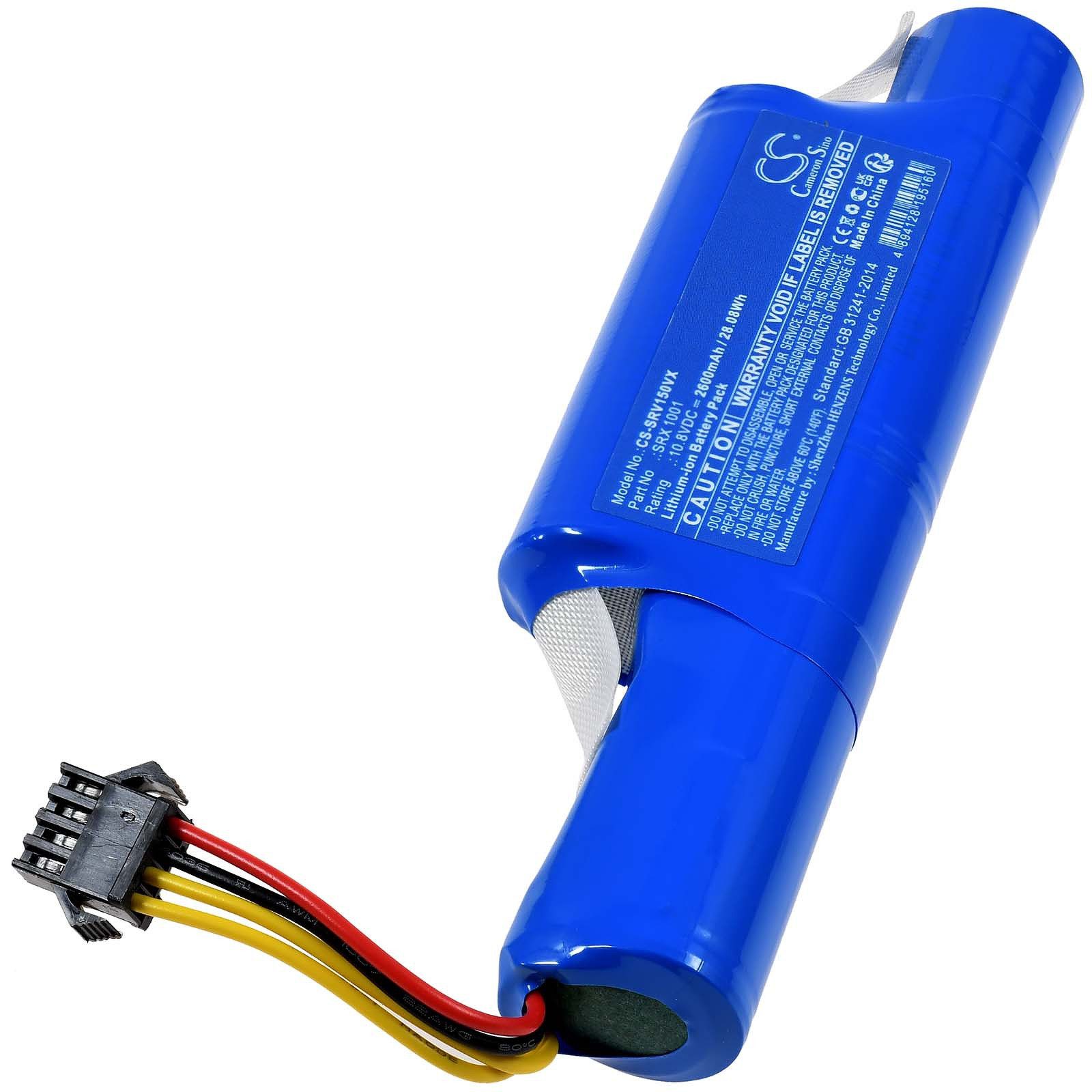 Powery Akku für Vileda VR 201 VR 201 PetPro Staubsauger-Akku 2600 mAh (10.8 V)