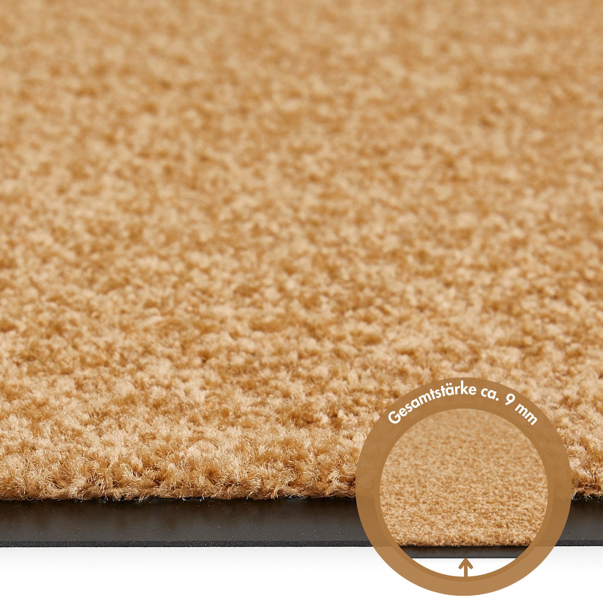 Andiamo Fußmatte Super Wash & Clean, rechteckig, Höhe: 7 mm, Schmutzfangmatte, unifarben, waschbar – Bild 5 von 5