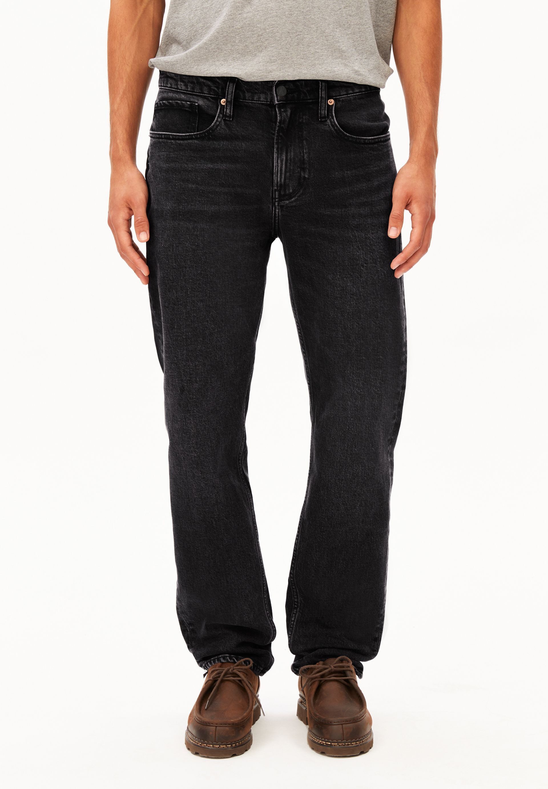 Straight-Jeans DYLAANO Jeans aus Bio-Baumwoll Mix Comfort Stretch