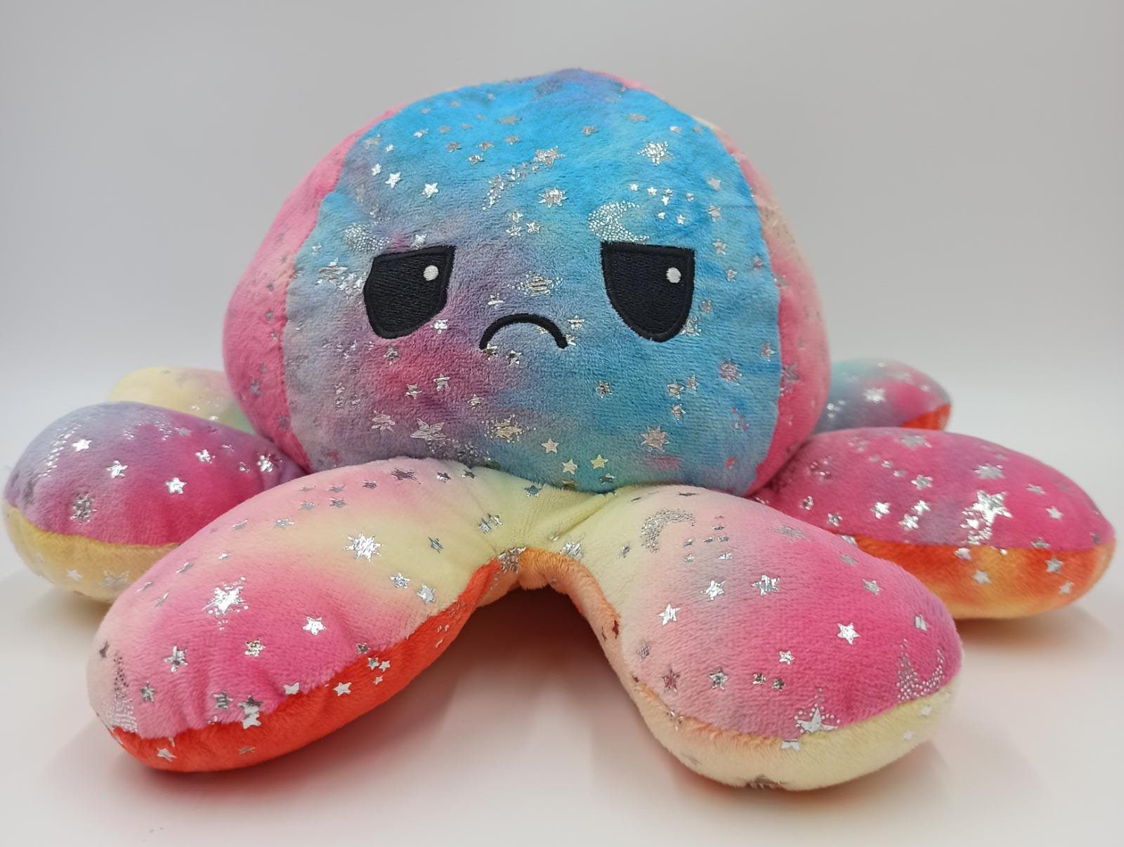 soma Kuscheltier »Oktopus XXL 40cm Kuscheltier Glitzer Orange Blau«